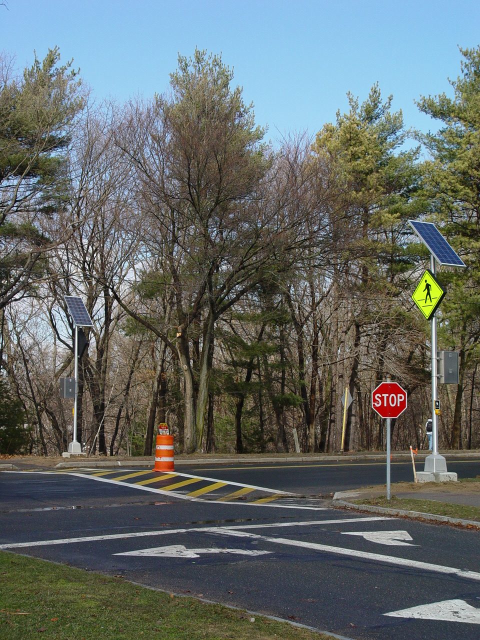 Solar Pedestrian signs