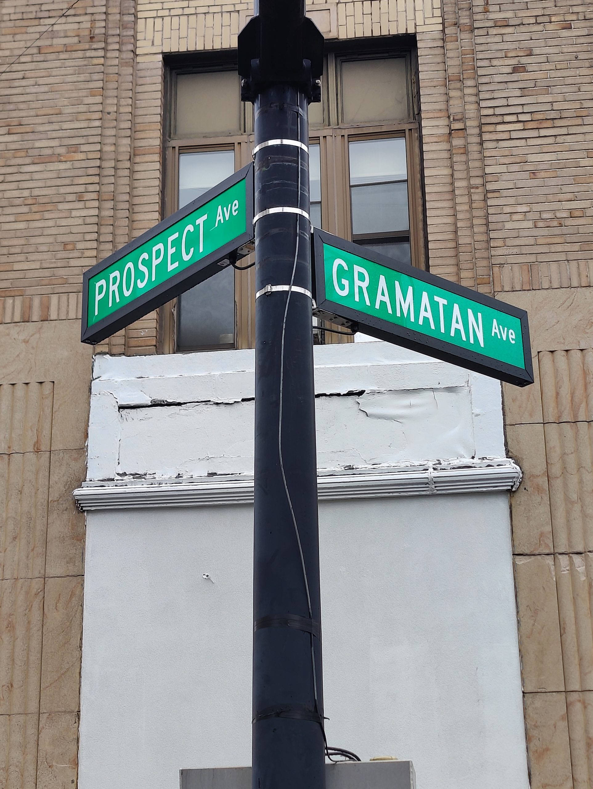 Flag Mounted Illuminated Signs